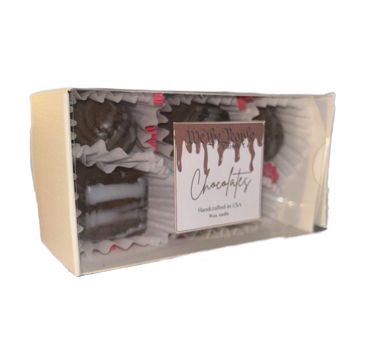 Molded wax melts