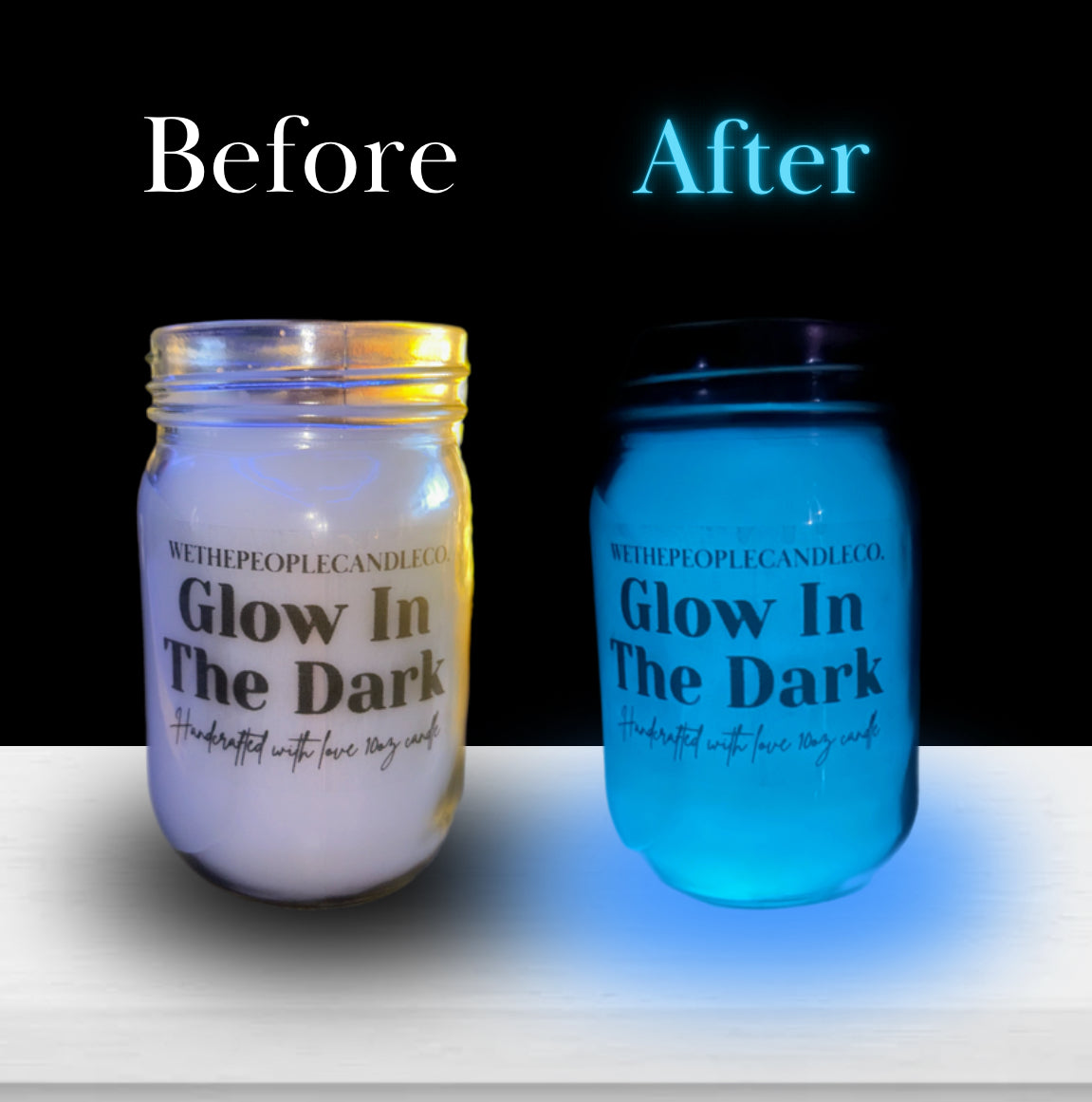 Glow In The Dark Candles